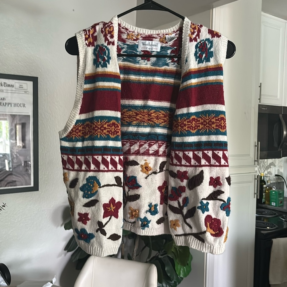 70s style vest
